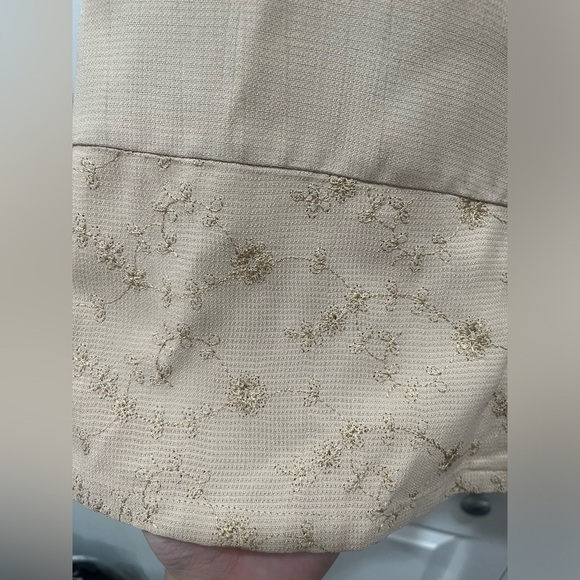 Tan Liz Baker button up blouse - Picture 2 of 5